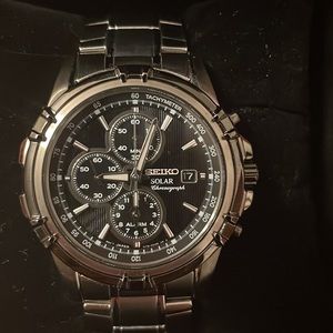 Seiko Solar Chronography Watch